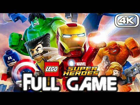 LEGO MARVEL SUPER HEROES Gameplay Walkthrough FULL GAME (4K 60FPS) No Commentary