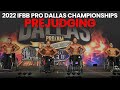 Prejudging - 2022 IFBB Pro Dallas Championships