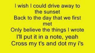 Drive Away - All American Rejects