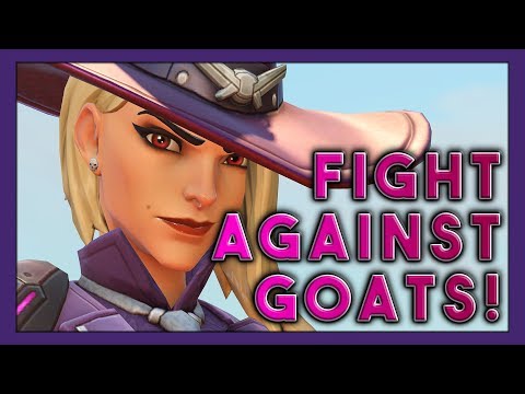 3 Stack's Ongoing Fight Against Goats! (Seagull, Redshell, Harbleu) - Overwatch