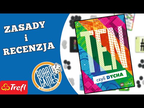 TEN, czyli Dycha - rodzinna gra karciana | recenzja i zasady #trefl