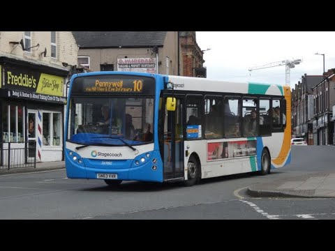 Stagecoach 36980 (SN63 VVR) front view ride