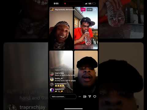 FBG Butta Discusses Snitching Allegation Live With Fyndee Boy 😱💯