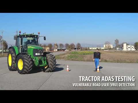Tractor ADAS testing: VRU detection with DewesoftX