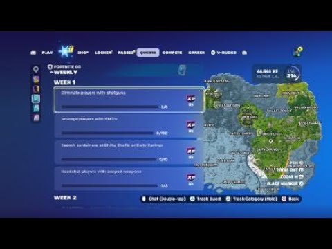 Fortnite New OG Week 1 Weekly Quests (Fortnite OG)