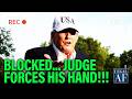 Trump COMPLETELY BLOCKED OUT as Judge FORCES His HAND!!!