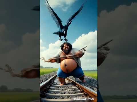 মোটা-র মাথায় কাকে পটি করে দিলো | Bangla Cartoon | Bengali Funny | Taklu Sona 583 #banglacartoon