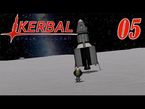 KSP - Hard Career - Episode 05 - Mun Landing