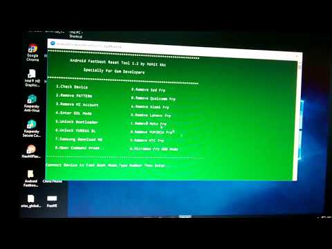 All Android frp remove by fastboot mode
