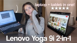 Lenovo Yoga 9i 2-in-1 Aura Edition Unboxing & Setup | Tablet + Laptop in one