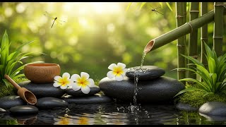 Calm Bamboo Water Drips | Nature Soundscape for Mindfulness & Focus