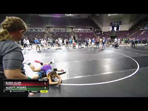 110 Lbs Round 1 - Alexsys Jacquez, Betterman Elite Wrestling Vs Elisha Allen, Elevated Wrestling 1