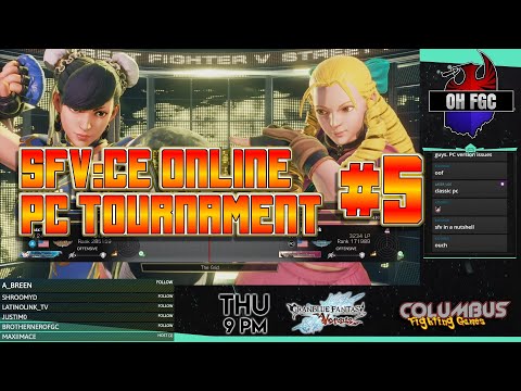 SFV BeatDown Series Online Tournament #5 ☆Time Stamps in Description☆