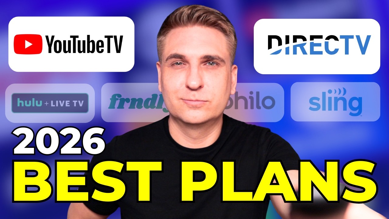 Best Live TV Streaming Services & Plans for Spring 2026!