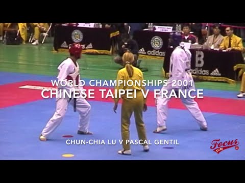 CHINESE TAIPEI V FRANCE M  2001 WORLD CHAMPIONSHIPS JEJU KOREA