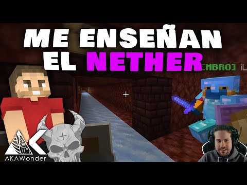THEY TEACH ME THE NETHER I PermaDeath Minecraft ☠ #29