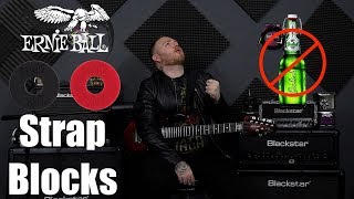 Video thumbnail for Ernie Ball Strap Blocks (NO GROLSCH NEEDED) by Matt The Riff Master