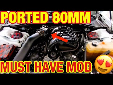 V6 Chrysler 300S Engine Mod | MMX Ported 80mm Throttle Body Adds 30 HP