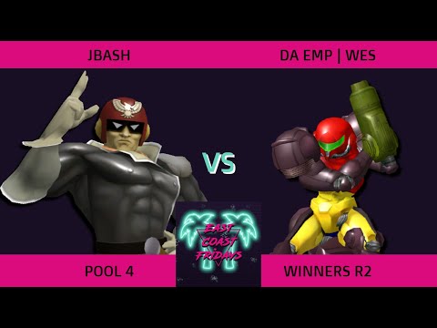 JBash (C. Falcon) vs. DA EMP | Wes (Samus) - ECF 172 Pool 4 Winners Round 2 SSBM