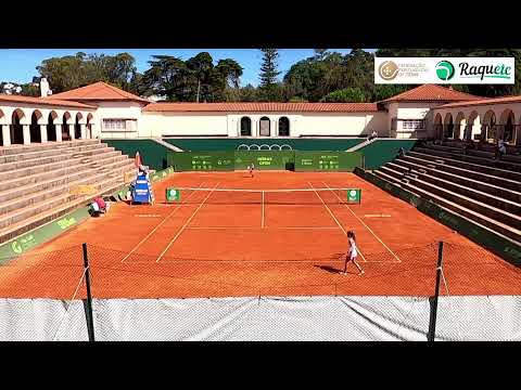 Maria Garcia vs. Carolina Mesquita, FINAL feminina Campeonato Nacional Sub 16: