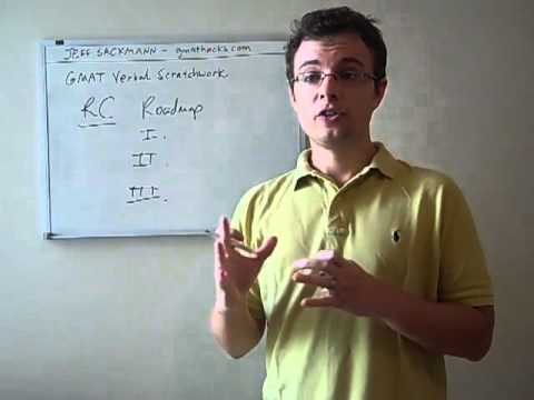 GMAT Verbal Scratchwork