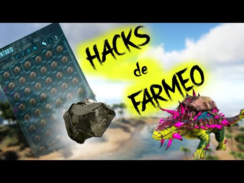 ⛏😎¡Ankylo VS Magmasaur! Cómo farmear MUCHO METAL en Ark (menos de 5 minutos)