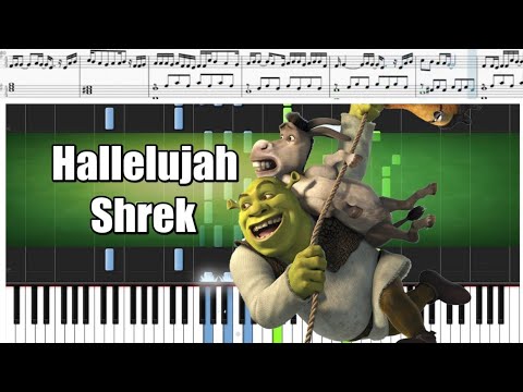 Hallelujah - Leonard Cohen - Piano Easy Sheet (Аллилуйя ноты для детей)