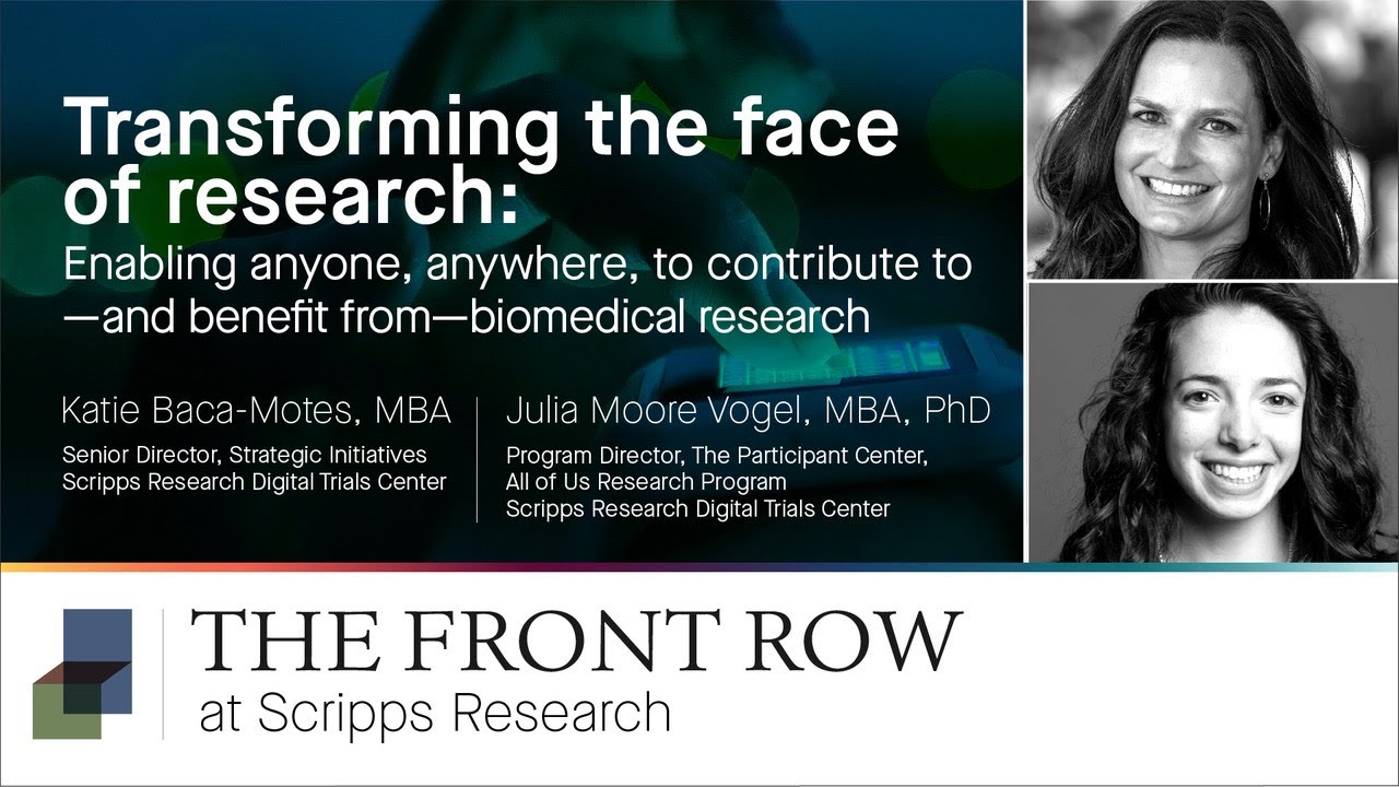 Transforming the face of research: Katie Baca-Motes, MBA, and Julia Moore Vogel, PhD, MBA