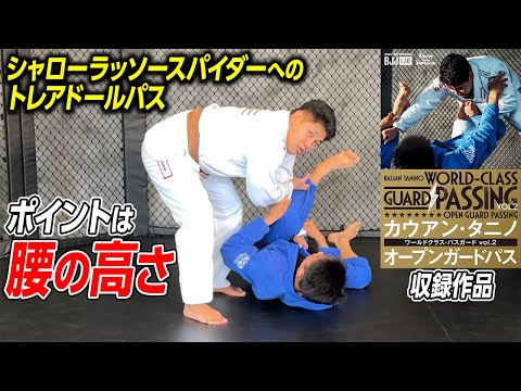 【カウアン・タニノ】シャローラッソースパイダーへのトレアドールパス