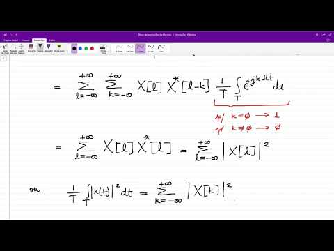 Série de Fourier - Propriedades - Teorema de Parseval