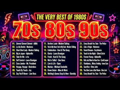 70s 80s 90s Music Greatest Hits Playlist - Back To The 1980s - Classic Music 80s Hits