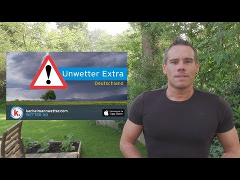 Severe weather extra: Severe thunderstorms possible in NRW and Lower Saxony