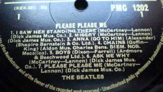 The Beatles Please Please Me Black Gold Parlophone Vinyl record 1st UK pressing