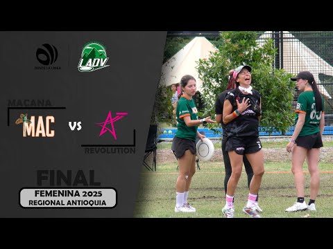 Desde la Línea, juntxs a Macana VS Revolution FINAL Femenina Regional Antioquia 2025
