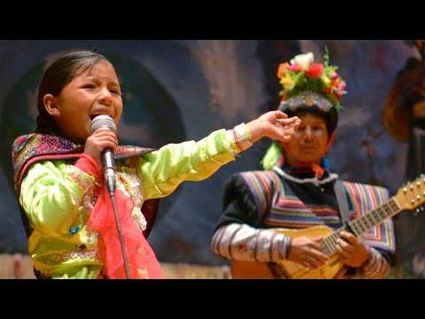 Sorprendente niña talento - Deysi del Peru - Palomachata uywakurani - parte 1/2