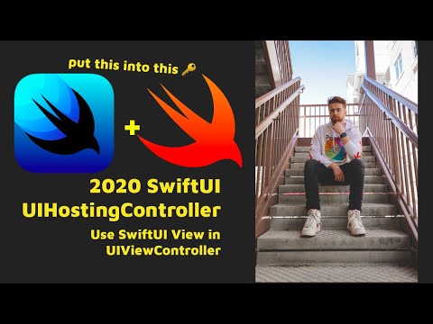 UIHostingController in SwiftUI 2020 (Use in UIViewController) - How To Bridge UIKit with SwiftUI.
