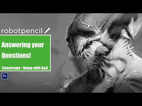Robotpencil Stream 44 - Answering your Questions!