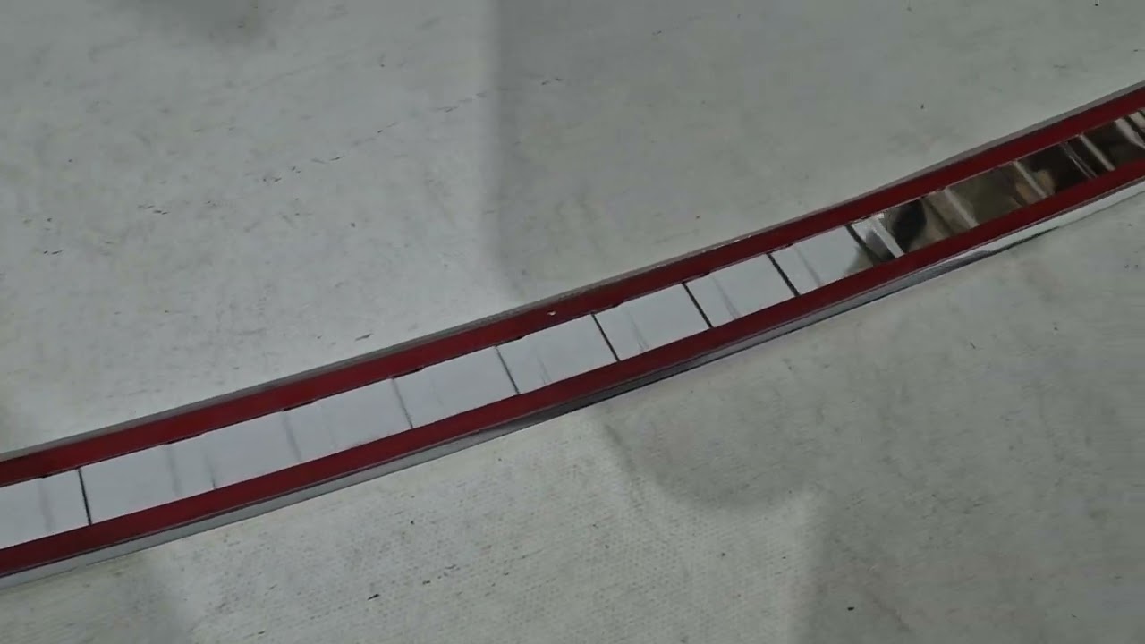 Накладка на задний бампер Carmos (2024+, Нержавейка) Video 1