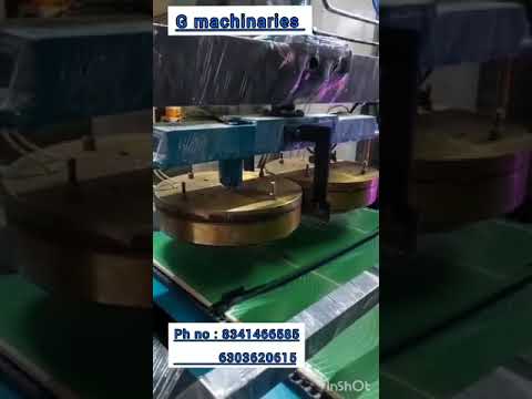 Fully Automatic Hydraulic Paper Plate  Buffet  Double Dye Machine