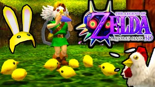 The Legend of Zelda Majora’s Mask 3DS Gameplay Walkthrough Bunny Hood Songs Bottle Thief Bird PART 9