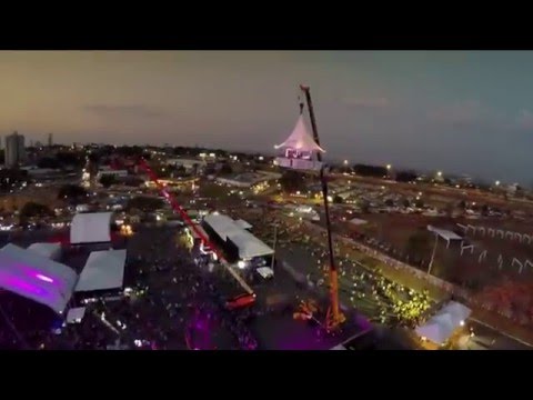 ROBÔ TRECKTRON BY ALEXANDRE BORGES  Villa Mix Festival 2015 Goiânia/GO