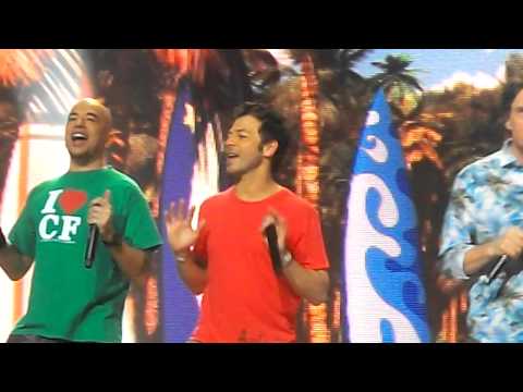 lady mélody aux enfoirés avec pascal obispo,christophe mae,francis cabrel et mc solar