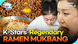 Download lagu [MUKBANG] Korean Stars Cook Their Own Ramen! Legendary Ramen Mukbang🍜#Ramen #Mukbang mp3