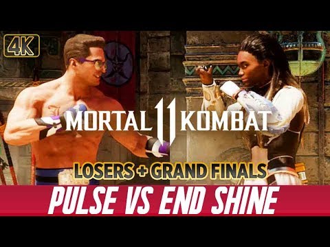Mortal Kombat 11 [Losers Finals + Grand Finals] Pulse vs. END Shine @NLBC 196 [4K/60fps]