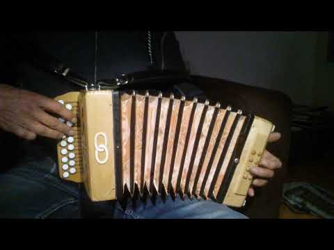 Homemade melodeon CF. Former Russian garmoschka. Jazzy improvisation.