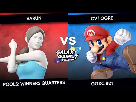 Galaxy Gambit x Collision 21 - Varun (Wii Fit Trainer) vs Ogre (Mario) - Pools - Winners Quarters