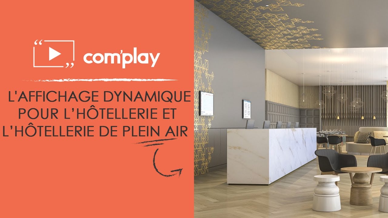 Image YouTube L’affichage dynamique pour le secteur de l’Hôtellerie et HPA
