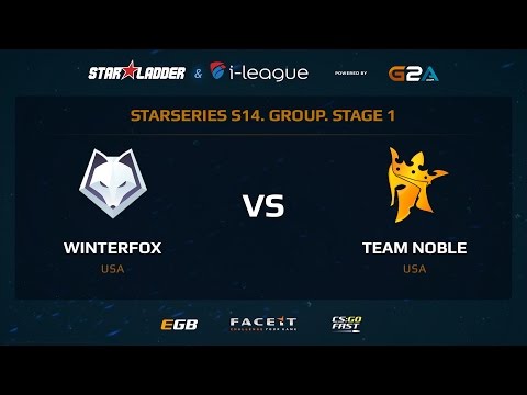 Winterfox vs Noble - Map 1 - Dust 2 (SL i-League StarSeries XIV)