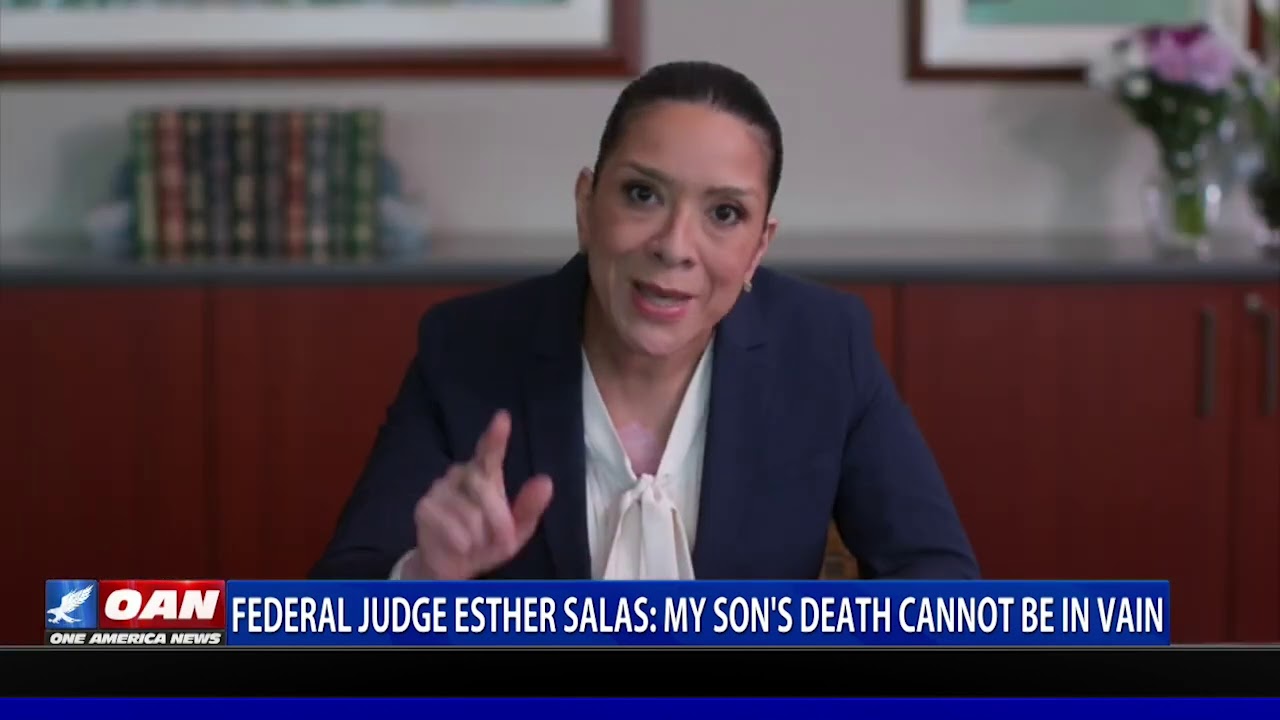 Federal Judge Esther Salas: My son's death cannot be in vain
