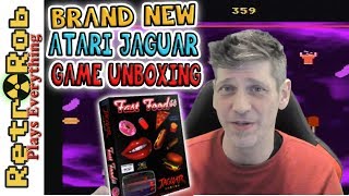 Fast Food NEW Atari Jaguar Game Unboxing and Gameplay